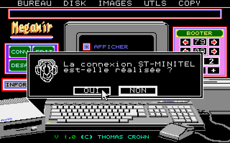 Megamir atari screenshot